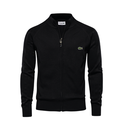 LC- Textured Zip Pullover