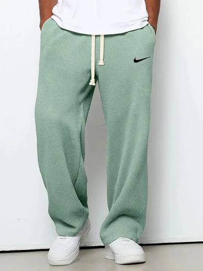 NK - Drawstring Elastic Casual Pants