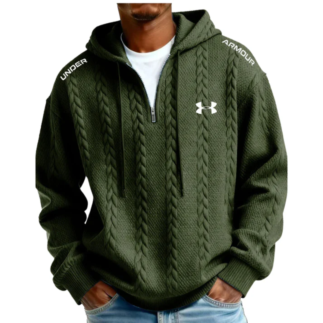 UA-Modern Knit Comfort Hoodie