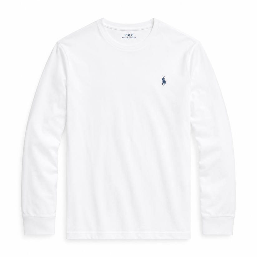 RL- Classic Long Sleeve T-Shirt "Essential Versatility in Premium Cotton"