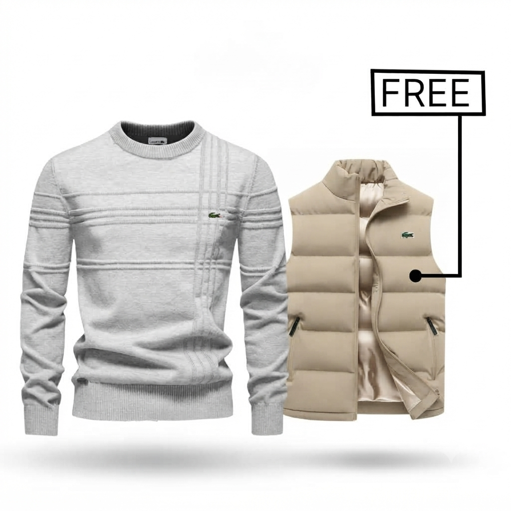 LC - Рrеmіum Sweater + Puffer Gilet FRЕЕ | Exclusive Bundle Deal
