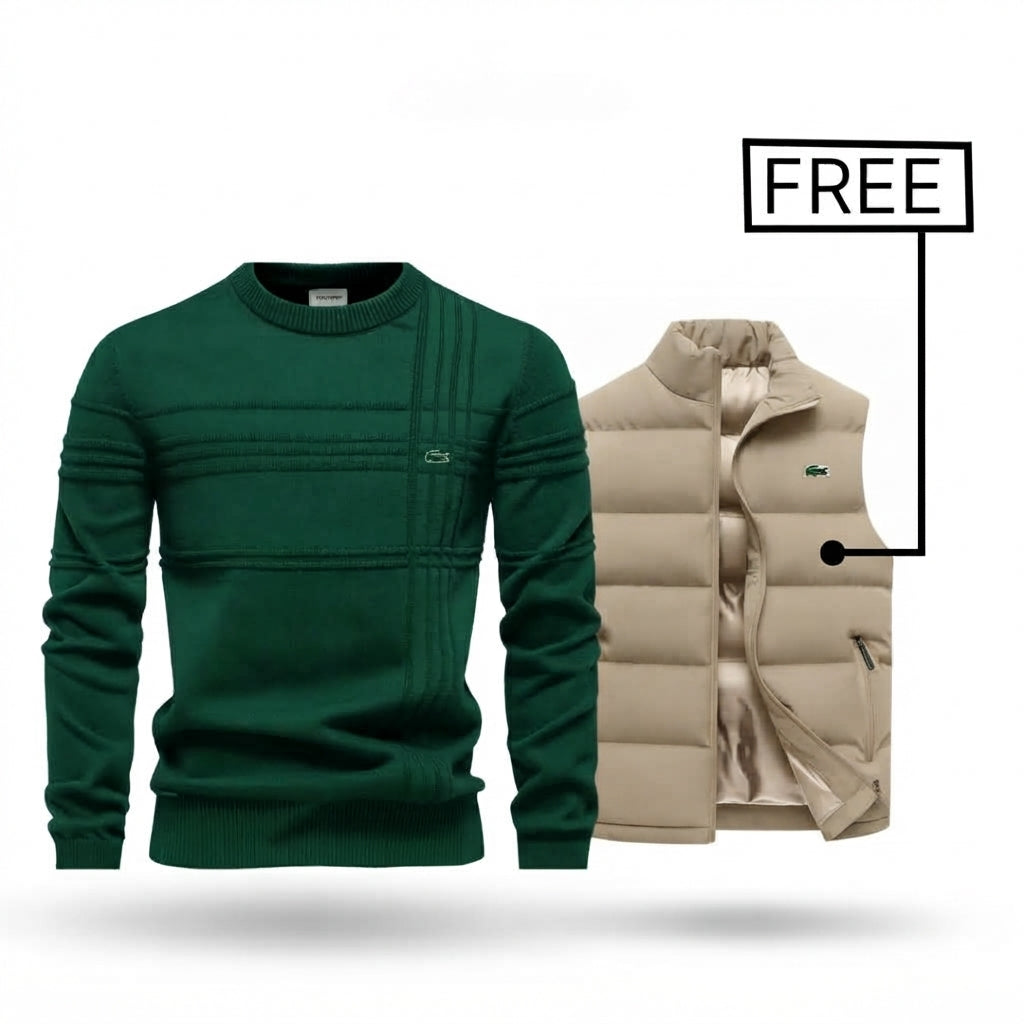 LC - Рrеmіum Sweater + Puffer Gilet FRЕЕ | Exclusive Bundle Deal