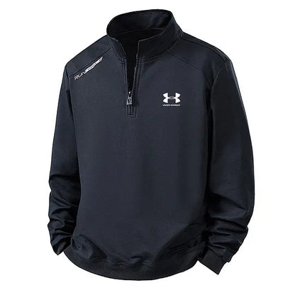 UA - Men’s Quarter-Zip Performance Pullover "Casual Long Sleeve Athletic Top"