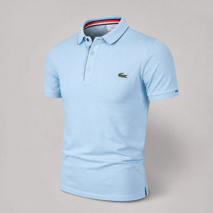 LC-Classic-Collared Piqué Polo Shirt