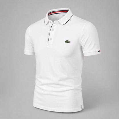 LC-Classic-Collared Piqué Polo Shirt
