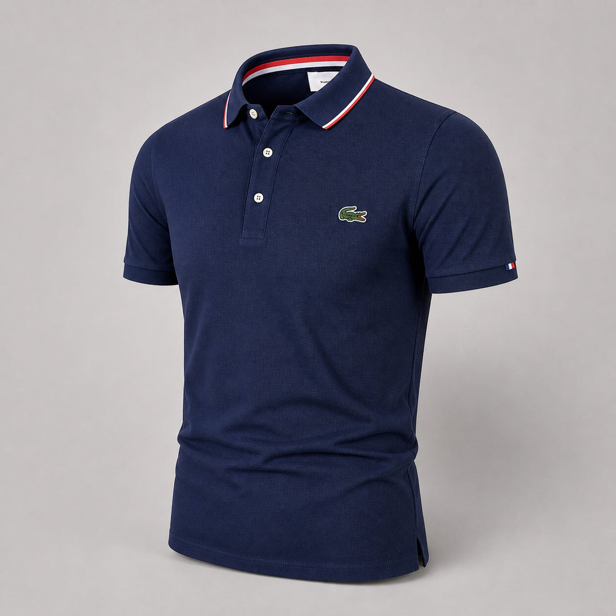 LC-Classic-Collared Piqué Polo Shirt