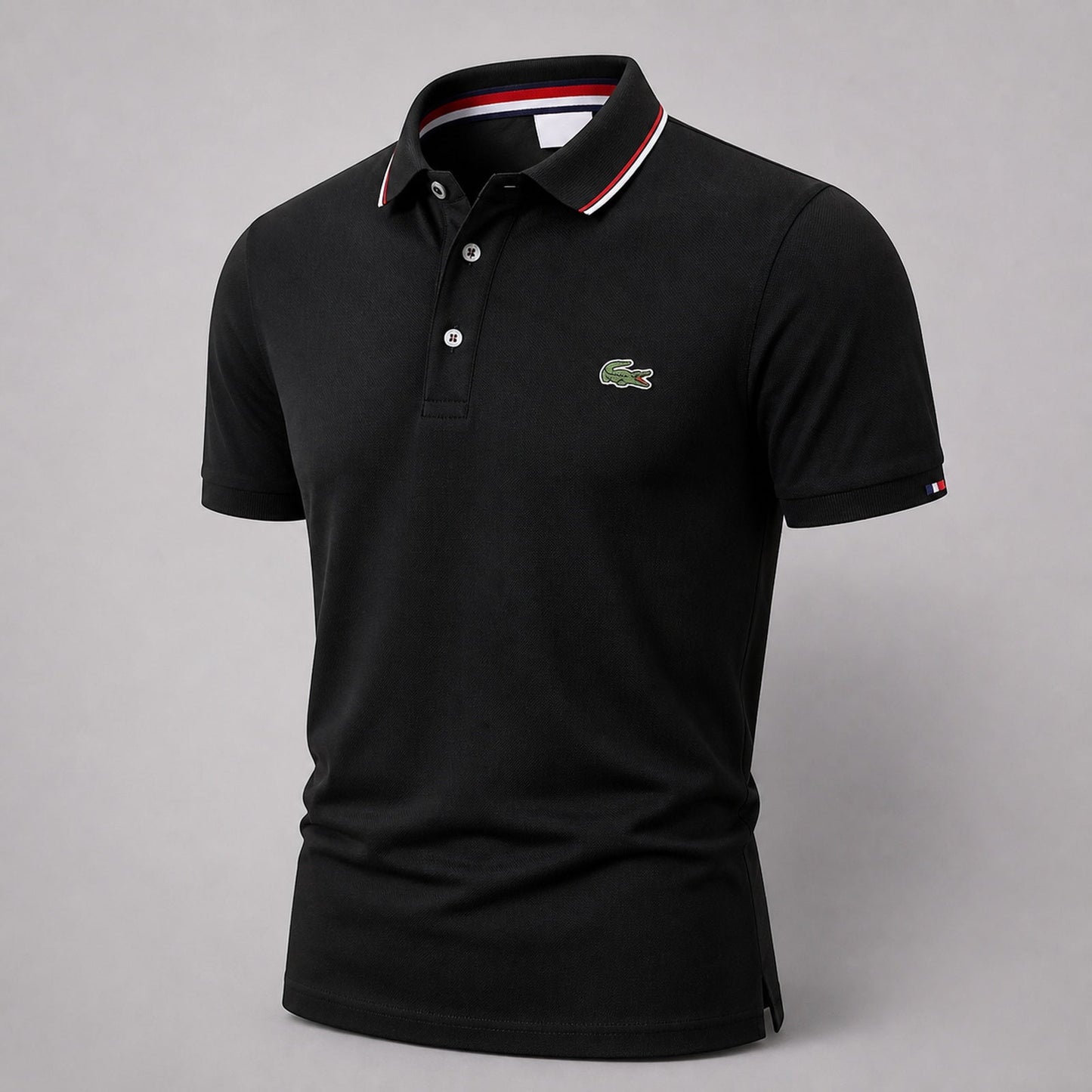 LC-Classic-Collared Piqué Polo Shirt