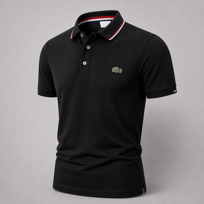 LC-Classic-Collared Piqué Polo Shirt