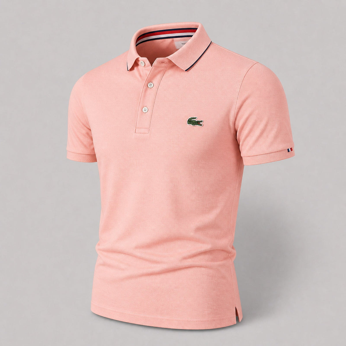 LC-Classic-Collared Piqué Polo Shirt