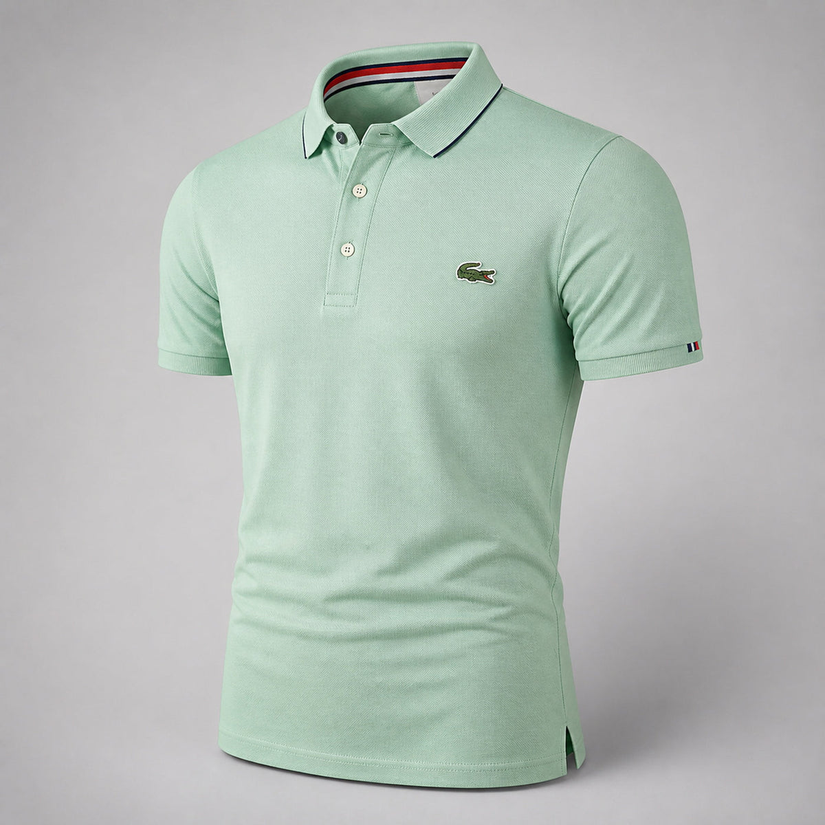 LC-Classic-Collared Piqué Polo Shirt